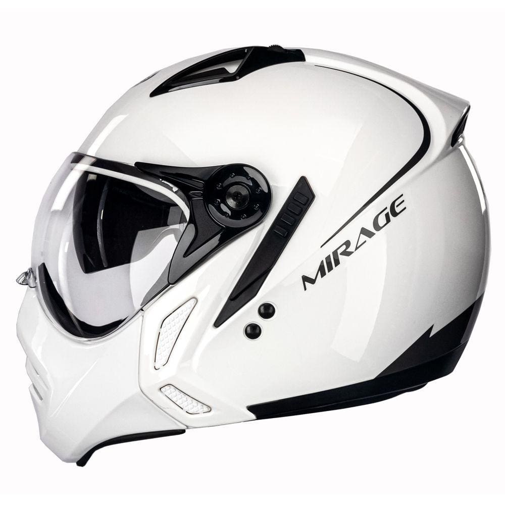 Capacete Peels Mirage Classic Branco Brilho