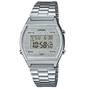 Relógio Feminino Casio Glitter Vintage B640Wdg-7Df Prata