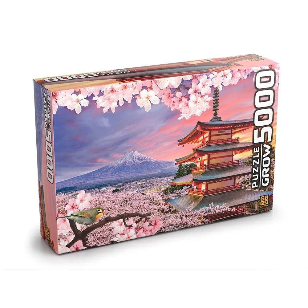 Novo Quebra Cabeça Puzzle Monte Fuji 5000 Peças Grow 03464
