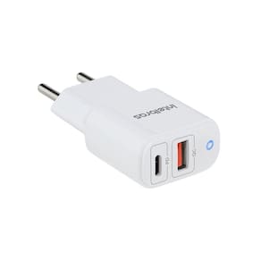 Fonte Carregadora Usb 2 Portas Usb Ec11 Power Branco