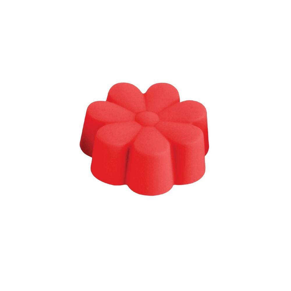 Jogo De Mini Formas Em Silicone Tipo Muffim E Cupcake Flor