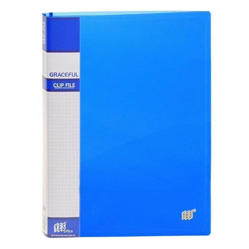 Pasta Grampo Mola A4 Yes 811Ps Azul