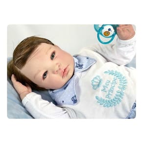 Bebe Reborn Menino, Banho, Tem Pipi, Lançamento Shyann