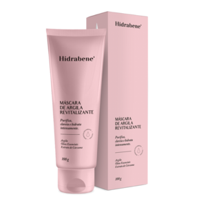 Máscara De Argila Revitalizante Hidrabene 100 G - Purifica, Clareia E Hidratada Intensamente