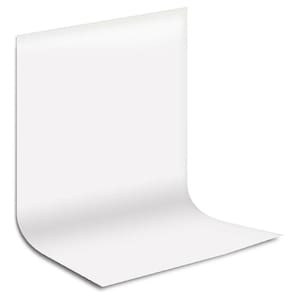 Tecido 2X3 Branco Fundo Infinito Foto Mais 15 Presilhas