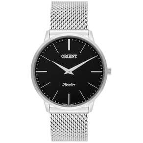 Relógio Masculino Orient Slim Mbsss007 P1Sx Preto Safira