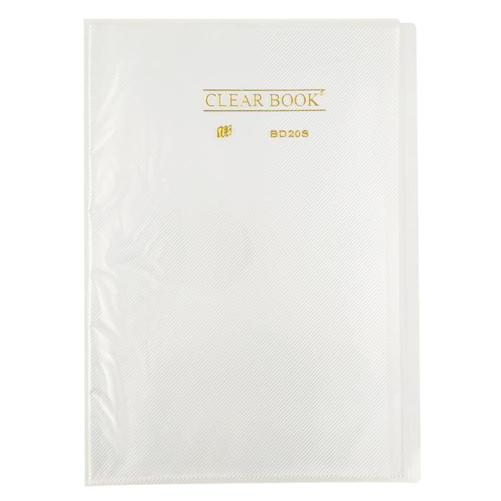 Pasta Catalogo Ofício Yes 20 Envelopes Bd20S Clear Cristal