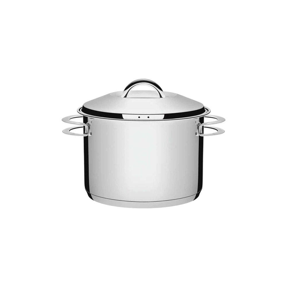 Caldeirão Tramontina Solar em Aço Inox Fundo Triplo com Tampa e Alças  20 cm 4,6 L Tramontina
