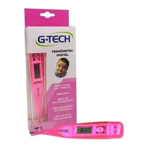 G-TECH Termômetro Digital Rosa