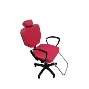 Cadeira Para Salão Cabeleireiro Poltrona Vermelho 90X50X50CM