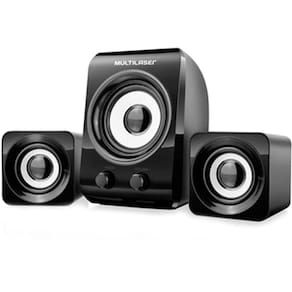 Caixa de som 14W 2.1 Preto USB SP172 Multilaser
