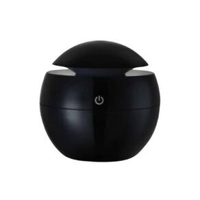 Umidificador E Aromatizador Ultrassônico Mini 130Ml  - Preto