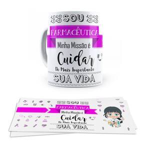 Caneca Ceramica Eu Sou Farmaceutica