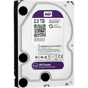 Hdd Wd Purple 2TB de Seguranca/Vigilancia/Dvr