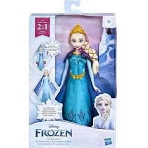 Disney Frozen Boneca Reinha Elsa Frozen I Saia Cintilante