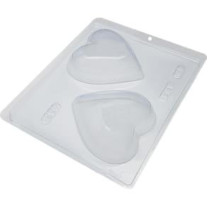 Forma de Acetato Coração Especial 200g Com 3 un (46) BWB