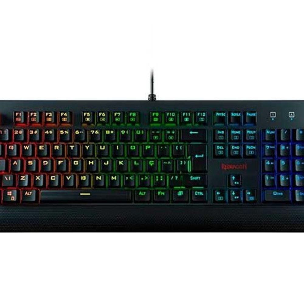 Teclado Gaming Redragon Kala Mecânico Rgb Switch Brown, K557