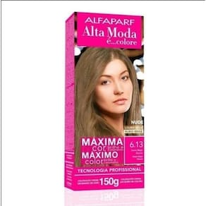 Tintura Alta Moda 6.13 Louro Beje Escuro 150G