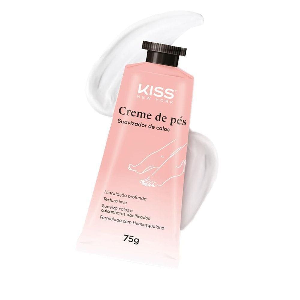 Creme De Pés Suavizador De Calos Kiss Ny