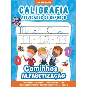 Livro Cartilha De Caligrafia - Atividades De Reforço Vol. 02
