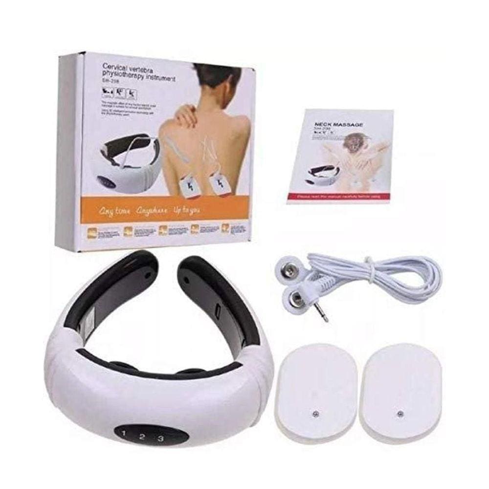 Massageador Elétrico De Pescoço E Cervical