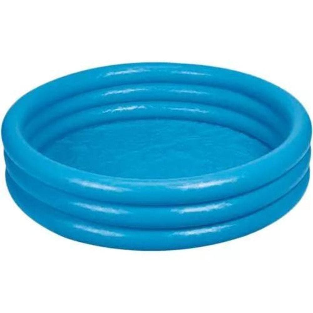 Piscina Inflável Infantil Intex Redonda Azul Cristal 581L