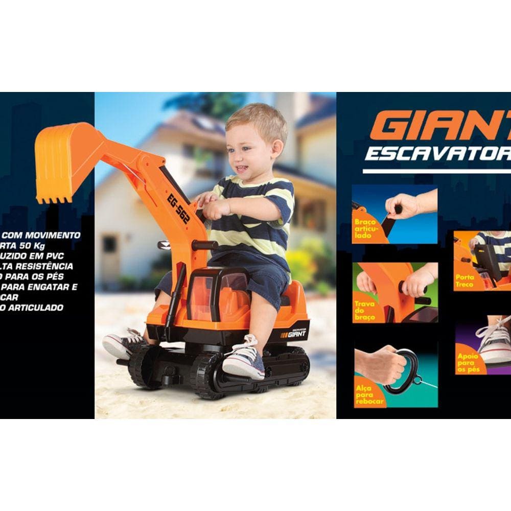 Escavadeira Gigante - Roma Jensen