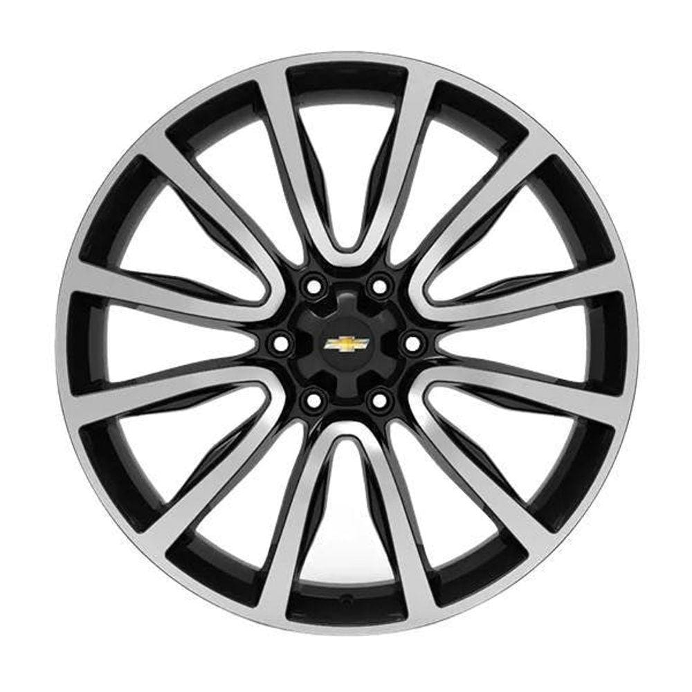 Roda Aro 22X8,5 6X139,7Mm High Country S10 Preto Diamantad