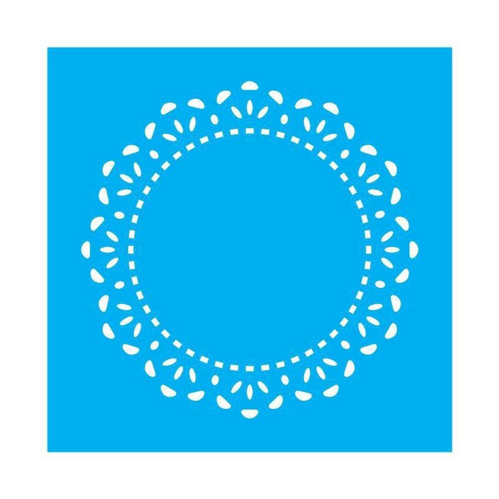 Stencil Tamako Sousplat - 30X30Cm - Ref 9768