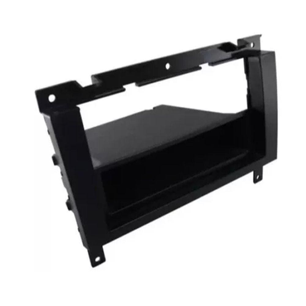 Moldura Som Rádio 1 Din E Porta Objetos Gol G3 Preto