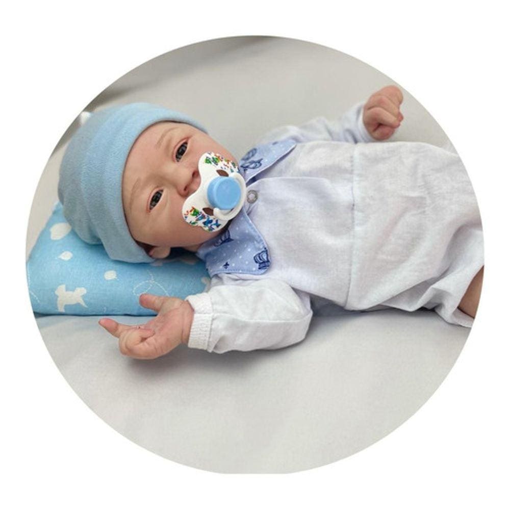 Levi Bebe reborn silicone solido - MIMO'S REBORN