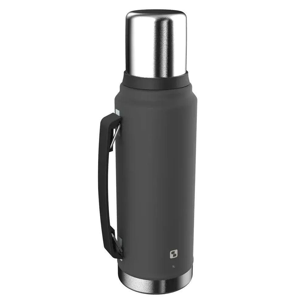 Garrafa Térmica Soprano Everest 1 Litro Cinza