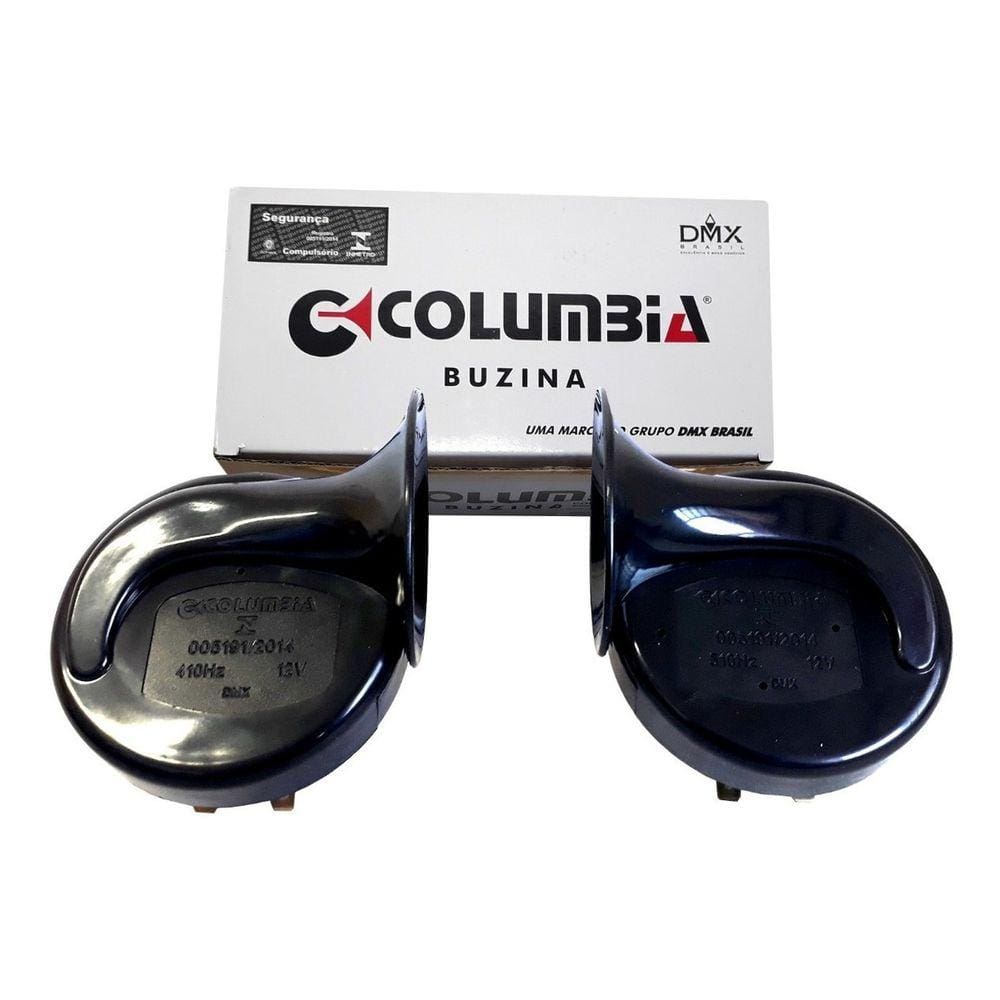 Buzina Modelo Caracol Dupla 12v