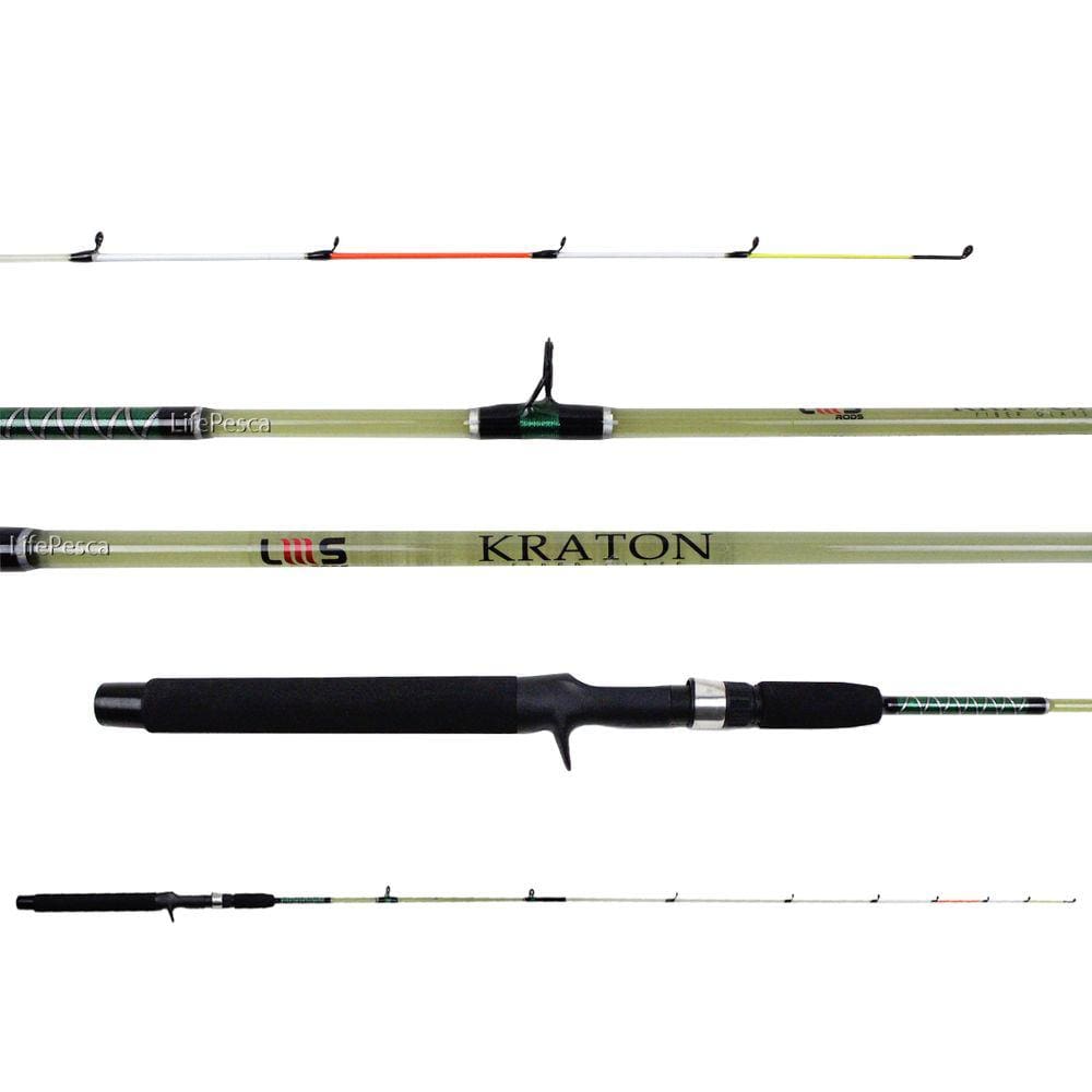 Vara Para Carretilha Lumis Kraton 4`1" (1,25M) 6-12Lbs - KC1251 - Inteiriça