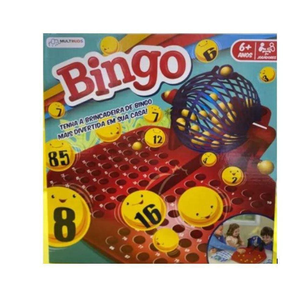 Jogo Bingo Br1285 Multikids