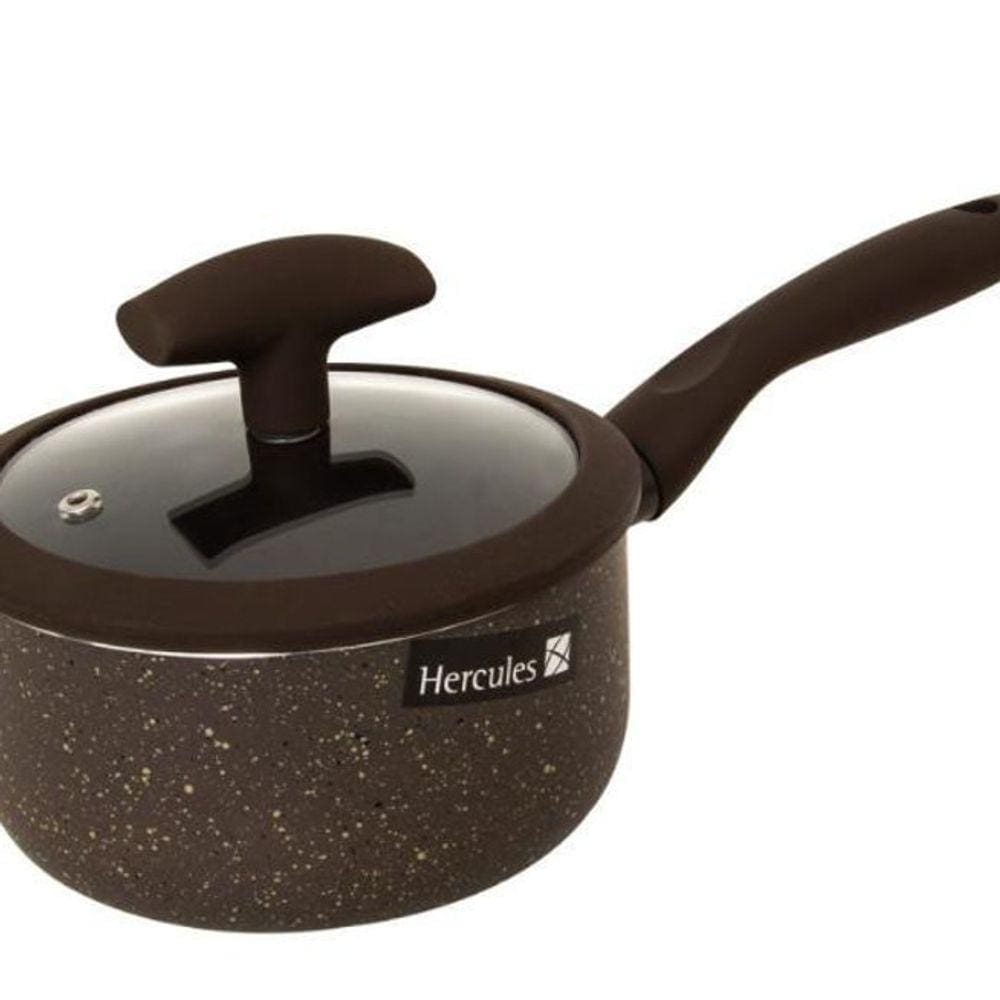 Panela Com Tampa 1,75L Marrom Mundial - Hércules