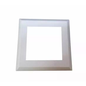 Canopla Nylon Corrimão Quadrada 5 Peças 50X50Mm