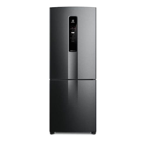 imagem-Geladeira Frost Free Electrolux IB54B 490L Inverse Inverter com AutroSense Black Inox Look - 110V
