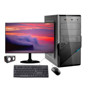 Computador Digital Info Intel Dual Core 8gb Hd 500gb Kit Multimídia Monitor 19