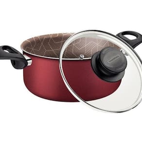 Caçarola 20 Cm 2,9 L Antiaderente Tramontina Paris Texture
