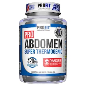 Termogenico Pro Abdomen 420Mg 60 Cápsulas Profit