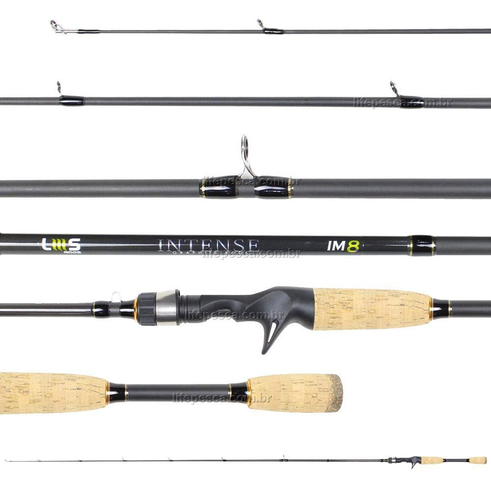 Vara Para Carretilha Lumis Intense Cast 5`8" (1,73M) 5-14Lbs - INC58141 - Inteiriça