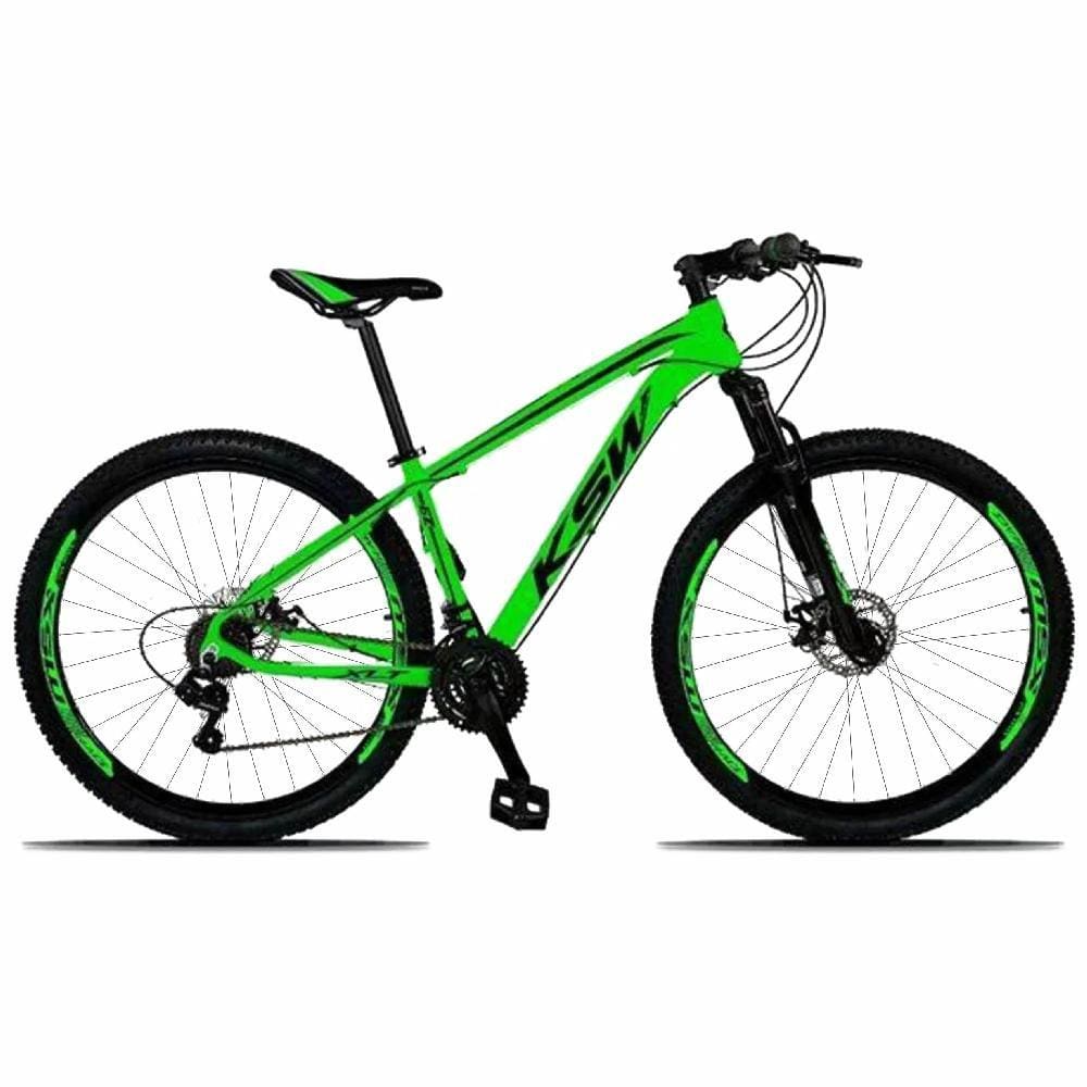 Bicicleta Aro 29 Ksw xlt  Aluminio Câmbios Shimano 21v Freio a Disco 32r