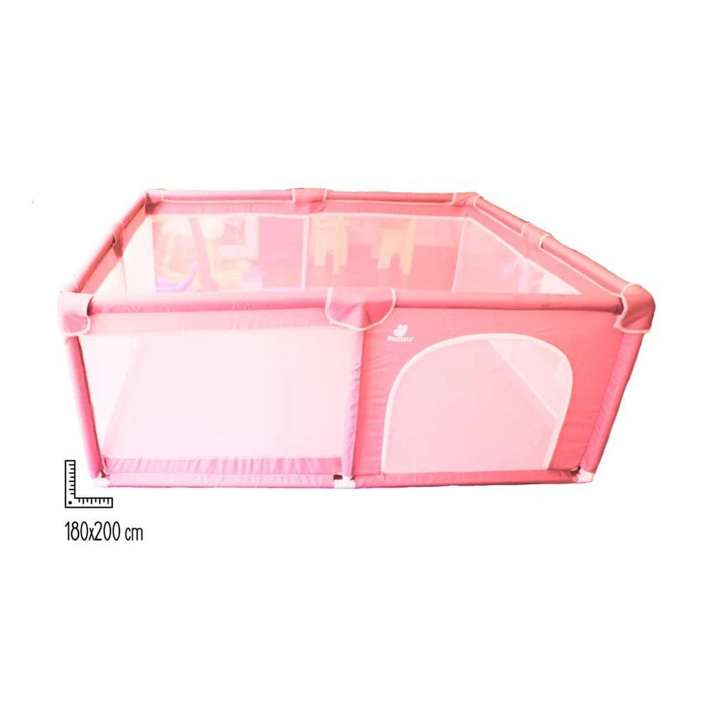 Cercadinho Infantil Baby Playpen 180x200 Rosa Mastela