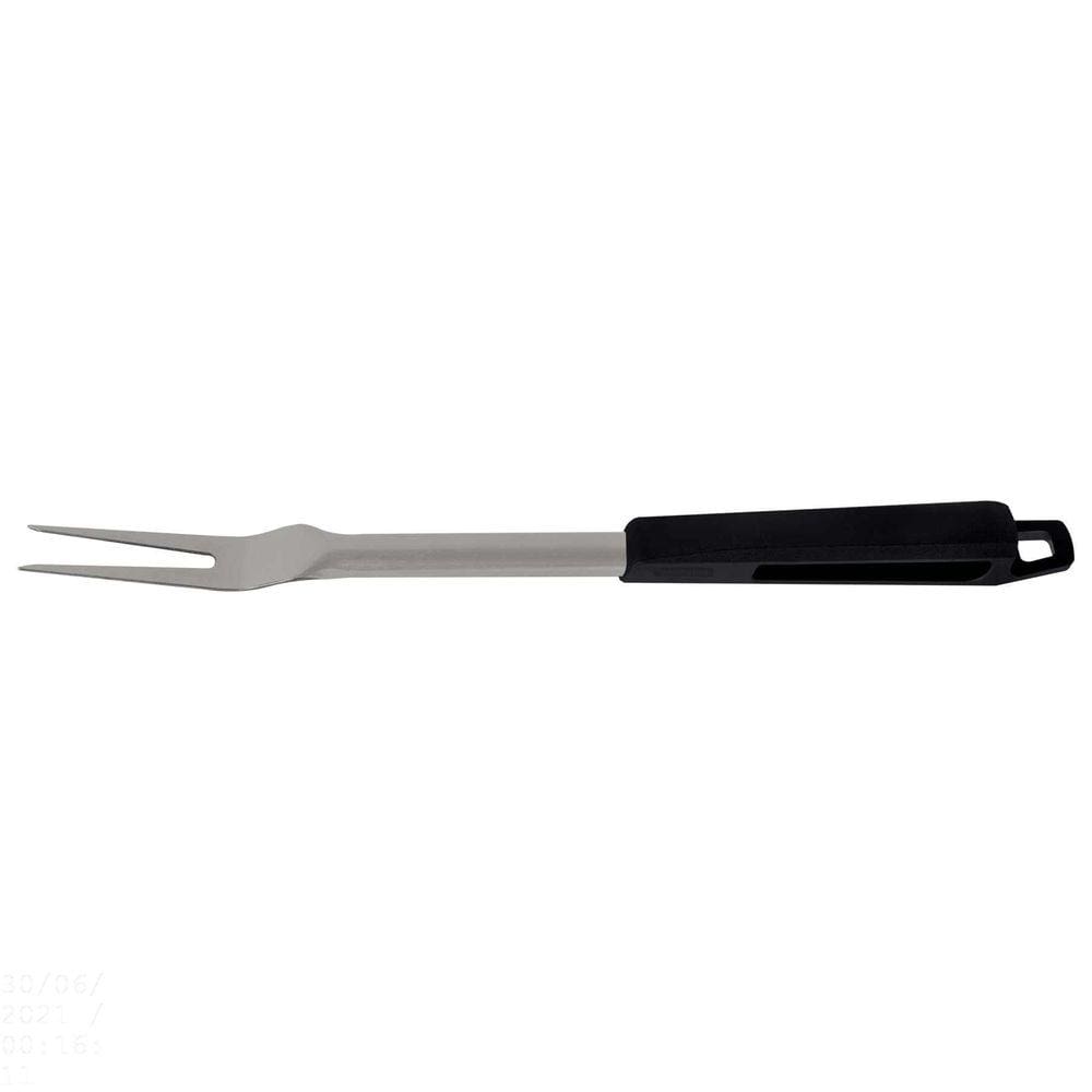 Garfo Trinchante Tramontina Churrasco Black com Lâmina em Aço Inox e Cabo de Polipropileno Preto Tramontina