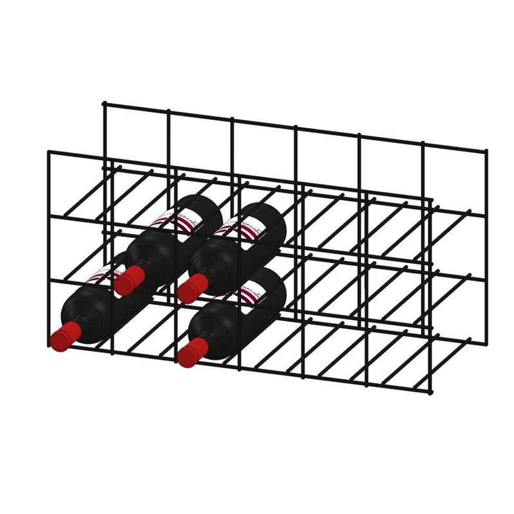 Adega Tipo Nicho Aramado Para 18 Garrafas  Mod. 6L X 3A