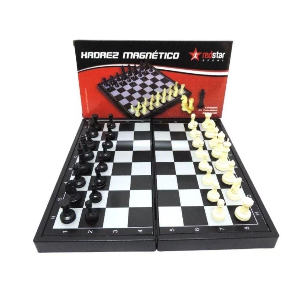 Yasorn jogo xadrez dobravel jogo tabuleiro xadrez magnetico