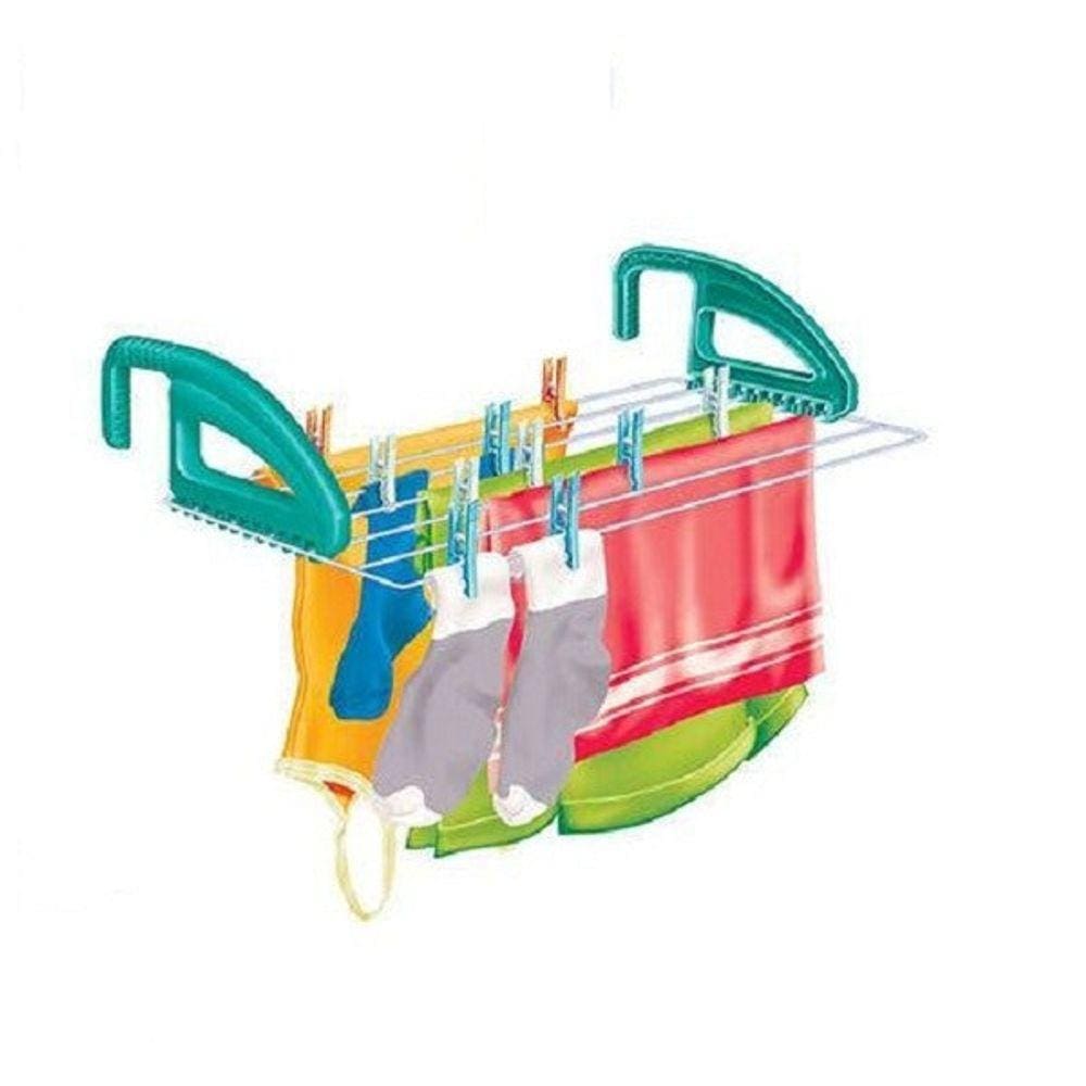 Varal De Pendurar Portatil Com Regulador Slick 50Cmx27Cm
