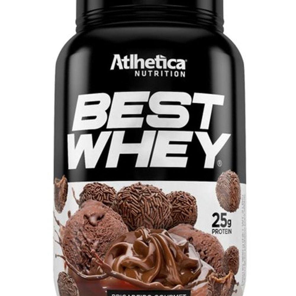 Best Whey 900g Brigadeiro Gourmet - Atlhetica Nutrition