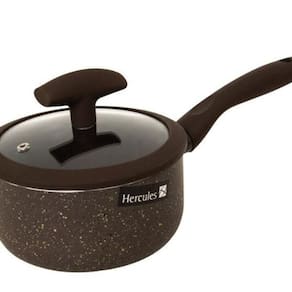 Panela Com Tampa 1,5L Marrom Mundial - Hércules